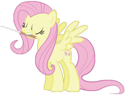 Size: 4902x3766 | Tagged: safe, artist:birthofthepheonix, imported from derpibooru, fluttershy, .ai available, absurd resolution, baton, conductor, conductor's baton, cute, female, mouth hold, shyabetes, simple background, solo, transparent background, vector