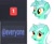 Size: 827x684 | Tagged: safe, artist:anonymous, edit, imported from derpibooru, lyra heartstrings, @everyone, discord (program), female, happy, notification, obligatory pony, ping, relatable, sad, smiling, solo