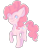 Size: 1024x1207 | Tagged: safe, artist:pone-pon, imported from derpibooru, pinkie pie, pony, female, raised hoof, raised leg, simple background, solo, transparent background, watermark