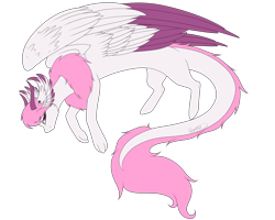 Size: 2500x2000 | Tagged: safe, artist:minelvi, imported from derpibooru, oc, oc only, oc:tete, draconequus, draconequus oc, female, high res, simple background, solo, transparent background