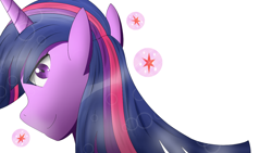 Size: 1280x720 | Tagged: safe, artist:animerge, imported from derpibooru, twilight sparkle, pony, female, mare, simple background, solo, white background