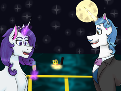 Size: 6528x4936 | Tagged: safe, artist:cornerverse, imported from derpibooru, fancypants, rarity, absurd resolution, female, male, marriage proposal, raripants, ring, shipping, straight