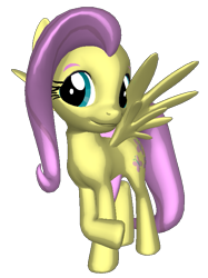 Size: 541x723 | Tagged: safe, artist:iheartdreamworks, imported from derpibooru, fluttershy, pony creator, 3d, dreamworks, ponylumen