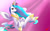 Size: 1280x800 | Tagged: safe, artist:starykrow, imported from derpibooru, princess celestia, alicorn, pony, crepuscular rays, crown, female, horseshoes, jewelry, peytral, regalia, sitting, solo