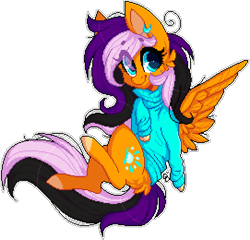 Size: 542x520 | Tagged: safe, artist:tay-niko-yanuciq, artist:tenebristayga, imported from derpibooru, oc, oc only, oc:sunrise, pony, clothes, female, mare, simple background, solo, sweater, transparent background