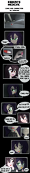 Size: 700x3980 | Tagged: safe, artist:wubcakeva, imported from derpibooru, oc, oc only, oc:esbern, oc:piper, vampire, zombie, equestria girls, clothes, comic, dialogue, duo, equestria girls-ified, medicine, pill, smiling, unamused