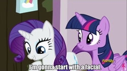 Size: 952x536 | Tagged: safe, imported from derpibooru, screencap, rarity, twilight sparkle, alicorn, pony, all bottled up, image macro, meme, out of context, out of context quote, twilight sparkle (alicorn)