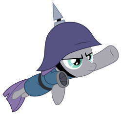 Size: 3196x3000 | Tagged: safe, artist:brony-works, imported from derpibooru, maud pie, maud pie (episode), female, high res, pickelhaube, simple background, solo, transparent background, vector