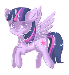 Size: 1024x1103 | Tagged: safe, artist:pone-pon, imported from derpibooru, twilight sparkle, alicorn, pony, cute, female, flying, simple background, smiling, solo, transparent background, twiabetes, twilight sparkle (alicorn)