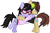 Size: 1492x993 | Tagged: safe, artist:lightningbolt, derpibooru exclusive, imported from derpibooru, earth pony, pony, unicorn, .svg available, ball, bipedal, bipedal leaning, brendon urie, casual, clothes, duo, duo male, eyes closed, glasses, hair over one eye, happy, hilarious in hindsight, hoodie, horn, horn guard, horn impalement, hornball, hug, leaning, lidded eyes, male, panic! at the disco, ponified, raised hoof, ryan ross, shirt, show accurate, simple background, smiling, stallion, standing, svg, t-shirt, tennis ball, transparent background, undershirt, unicorn problems, vector