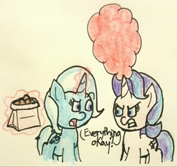 Size: 2192x2081 | Tagged: safe, artist:techreel, imported from derpibooru, starlight glimmer, trixie, pony, unicorn, all bottled up, female, mare