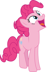 Size: 6001x9070 | Tagged: safe, artist:deratrox, imported from derpibooru, pinkie pie, celestial advice, .svg available, absurd resolution, cute, excited, simple background, transparent background, vector