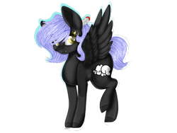 Size: 2048x1536 | Tagged: safe, artist:ohhoneybee, artist:rainbowcupcake122, imported from derpibooru, oc, oc only, pegasus, pony, collaboration, female, mare, simple background, solo, transparent background