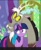 Size: 895x1080 | Tagged: safe, imported from derpibooru, screencap, discord, star bright, twilight sparkle, twilight sparkle (alicorn), twinkleshine, alicorn, pony, celestial advice, bad touch, frenulum (g4), personal space invasion, twilight's castle