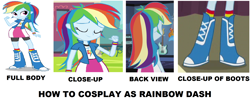 Size: 1952x778 | Tagged: safe, artist:prentis-65, imported from derpibooru, rainbow dash, equestria girls, equestria girls (movie), friendship games, guitar centered, rainbow rocks, boots, bracelet, canterlot high, clothes, electric guitar, eqg promo pose set, eyes closed, fence, guitar, jacket, jewelry, legs, musical instrument, pictures of legs, rubber boots, shirt, shoes, skirt, soccer field, socks, wristband