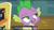 Size: 960x540 | Tagged: safe, edit, edited screencap, imported from derpibooru, screencap, spike, dragon, a flurry of emotions, book, caption, discovery family logo, meme, vulgar, youtube caption