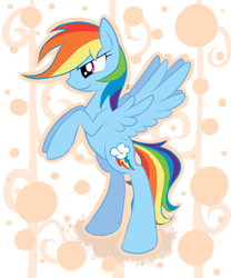 Size: 1000x1200 | Tagged: safe, artist:stormer, imported from derpibooru, rainbow dash, pony, simple background