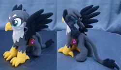 Size: 4416x2553 | Tagged: safe, artist:adamar44, imported from derpibooru, gabby, griffon, absurd resolution, irl, photo, plushie, saddle bag, solo