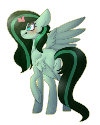 Size: 2521x3133 | Tagged: safe, artist:umiimou, imported from derpibooru, oc, oc only, oc:eden shallowleaf, pegasus, pony, butt, featureless crotch, female, high res, mare, plot, simple background, solo, transparent background