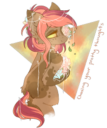 Size: 2403x2862 | Tagged: safe, artist:ruef, imported from derpibooru, oc, oc only, pony, flower, solo