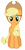 Size: 3251x6500 | Tagged: safe, artist:estories, imported from derpibooru, applejack, earth pony, pony, absurd resolution, female, frown, high res, looking at you, mare, simple background, solo, transparent background, vector, worried