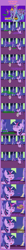 Size: 1205x11749 | Tagged: safe, artist:estories, imported from derpibooru, spike, twilight sparkle, alicorn, dragon, pony, turtle, a flurry of emotions, absurd resolution, blushing, comic, magic, pointy ponies, sweat, toy, twilight sparkle (alicorn), twilight's castle