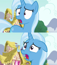 Size: 1280x1440 | Tagged: safe, imported from derpibooru, screencap, trixie, pony, all bottled up, female, mare, open mouth, solo