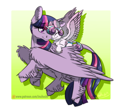 Size: 900x815 | Tagged: safe, artist:inuhoshi-to-darkpen, imported from derpibooru, princess flurry heart, twilight sparkle, alicorn, pony, a flurry of emotions, aunt, aunt and niece, auntie twilight, baby, baby pony, best aunt ever, cute, duo, eyes closed, feathered fetlocks, female, fluffy, flurrybetes, hug, mare, niece, smiling, twilight sparkle (alicorn), unshorn fetlocks