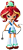 Size: 270x593 | Tagged: safe, artist:whatthehell!?, edit, imported from derpibooru, sunset shimmer, fish, equestria girls, angry, doll, equestria girls minis, eqventures of the minis, female, funny, kusarigama, parody, simple background, solo, sunset sushi, toy, transparent background, weapon