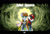 Size: 4734x3261 | Tagged: safe, artist:atlas-66, imported from derpibooru, oc, oc only, oc:blackjack, oc:littlepip, oc:puppysmiles, earth pony, pony, unicorn, fallout equestria, absurd resolution, clothes, fanfic, fanfic art, female, filly, foal, hazmat suit, hooves, horn, jumpsuit, looking at you, mare, open mouth, pipbuck, smiling, teeth, text, trio, vault suit