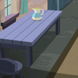 Size: 280x281 | Tagged: safe, imported from derpibooru, screencap, applejack, night glider, pinkie pie, pony, the cutie map, animated, applejerk, equal cutie mark, everything is ruined, female, fuck the police, gif, pure unfiltered evil, pushing, vandalism, vandaljack