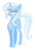 Size: 1034x1466 | Tagged: safe, artist:ogaraorcynder, derpibooru exclusive, imported from derpibooru, trixie, pony, unicorn, curved horn, female, looking at you, missing accessory, missing cutie mark, simple background, sketch, smiling, solo, white background