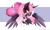 Size: 1000x599 | Tagged: safe, artist:thenornonthego, imported from derpibooru, princess flurry heart, alicorn, pony, alternate universe, commission, evil, female, mare, nightmare flurry heart, nightmarified, older, smiling, solo