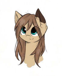 Size: 706x866 | Tagged: safe, artist:chimeeri, imported from derpibooru, oc, oc only, pony, bust, cute, looking at you, simple background, solo, transparent background