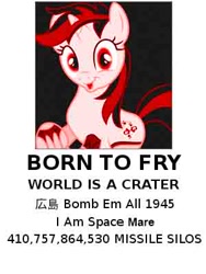 Size: 300x400 | Tagged: safe, imported from derpibooru, oc, oc only, oc:blackjack, pony, fallout equestria, born to die, juan posadas, starlight says bravo