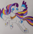 Size: 819x836 | Tagged: safe, artist:iffoundreturntorarity, imported from derpibooru, rarity, alicorn, pony, element of generosity, princess, princess rarity, race swap, rainbow power, raricorn, solo, spread wings, wings