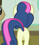 Size: 385x442 | Tagged: safe, imported from derpibooru, screencap, bon bon, doctor whooves, time turner, pony, a flurry of emotions, bon butt, butt, cropped, female, mare, plot, solo focus