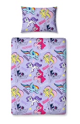 Size: 977x1500 | Tagged: safe, imported from derpibooru, fluttershy, pinkie pie, rainbow dash, rarity, twilight sparkle, alicorn, pony, my little pony: the movie, adventure, bed, bedding, discover, dreams, friendship, magic, merchandise, pattern, twilight sparkle (alicorn)