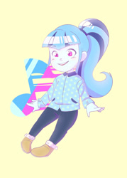 Size: 750x1050 | Tagged: safe, artist:amazingpuffhair, imported from derpibooru, sonata dusk, equestria girls, rainbow rocks, clothes, colored pupils, cute, female, simple background, smiling, solo