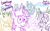 Size: 1280x788 | Tagged: safe, artist:adorkabletwilightandfriends, imported from derpibooru, moondancer, spike, starlight glimmer, twilight sparkle, alicorn, dragon, pony, unicorn, adorkable twilight, city, cityscape, convention, convention art, efnw2017, everfree northwest, everfree northwest 2017, mountain, mountain range, seaddle, seattle, twilight sparkle (alicorn), washington