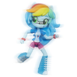 Size: 1500x1500 | Tagged: safe, imported from derpibooru, rainbow dash, equestria daily, equestria girls, doll, eqventures of the minis, female, gotta go fast, irl, photo, sanic, toy