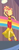 Size: 420x1080 | Tagged: safe, imported from derpibooru, screencap, sunset shimmer, dance magic, equestria girls, spoiler:eqg specials, alternate hairstyle, clothes, cropped, dress, eyes closed, female, flamenco dress, high heels, shoes, skirt, solo, sunset shimmer flamenco dress