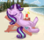 Size: 1063x950 | Tagged: safe, artist:mcponyponypony, imported from derpibooru, starlight glimmer, pony, beach, chair, drink, female, ocean, solo, tree