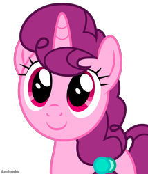 Size: 4629x5400 | Tagged: safe, artist:an-tonio, derpibooru exclusive, imported from derpibooru, sugar belle, pony, hard to say anything, absurd resolution, cute, female, simple background, smiling, solo, sugarbetes, transparent background, vector