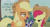 Size: 896x475 | Tagged: safe, edit, edited screencap, imported from derpibooru, screencap, apple bloom, applejack, rarity, honest apple, crunch, doll, drunk, drunk aj, female, irl, photo, stan, text, toy