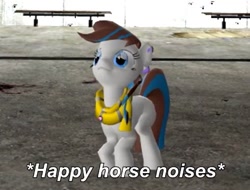 Size: 471x358 | Tagged: safe, artist:kuledud3, imported from derpibooru, oc, oc only, oc:breezy, pony, 3d, descriptive noise, gmod, horse noises, solo