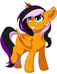 Size: 600x779 | Tagged: safe, artist:silentwulv, imported from derpibooru, oc, oc only, oc:sunrise, pegasus, pony, female, mare, simple background, solo, transparent background