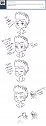 Size: 708x1920 | Tagged: safe, artist:askflashsentryandprincipalcinch, imported from derpibooru, flash sentry, principal abacus cinch, equestria girls, ask, cinchsentry, cougar, crack shipping, shipping, tumblr