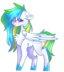 Size: 915x1037 | Tagged: safe, artist:emily-826, imported from derpibooru, oc, oc only, oc:lightning dancer, pegasus, pony, blushing, female, mare, simple background, solo, transparent background