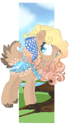 Size: 1332x2416 | Tagged: safe, artist:xsidera, imported from derpibooru, oc, oc only, deer pony, original species, pond pony, fawn, female, solo